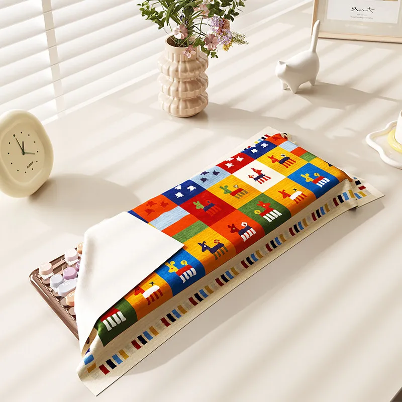 Housse anti-poussière pour clavier mécanique, tissu de protection universel pour ordinateur portable, décoration de luxe légère pour la maison