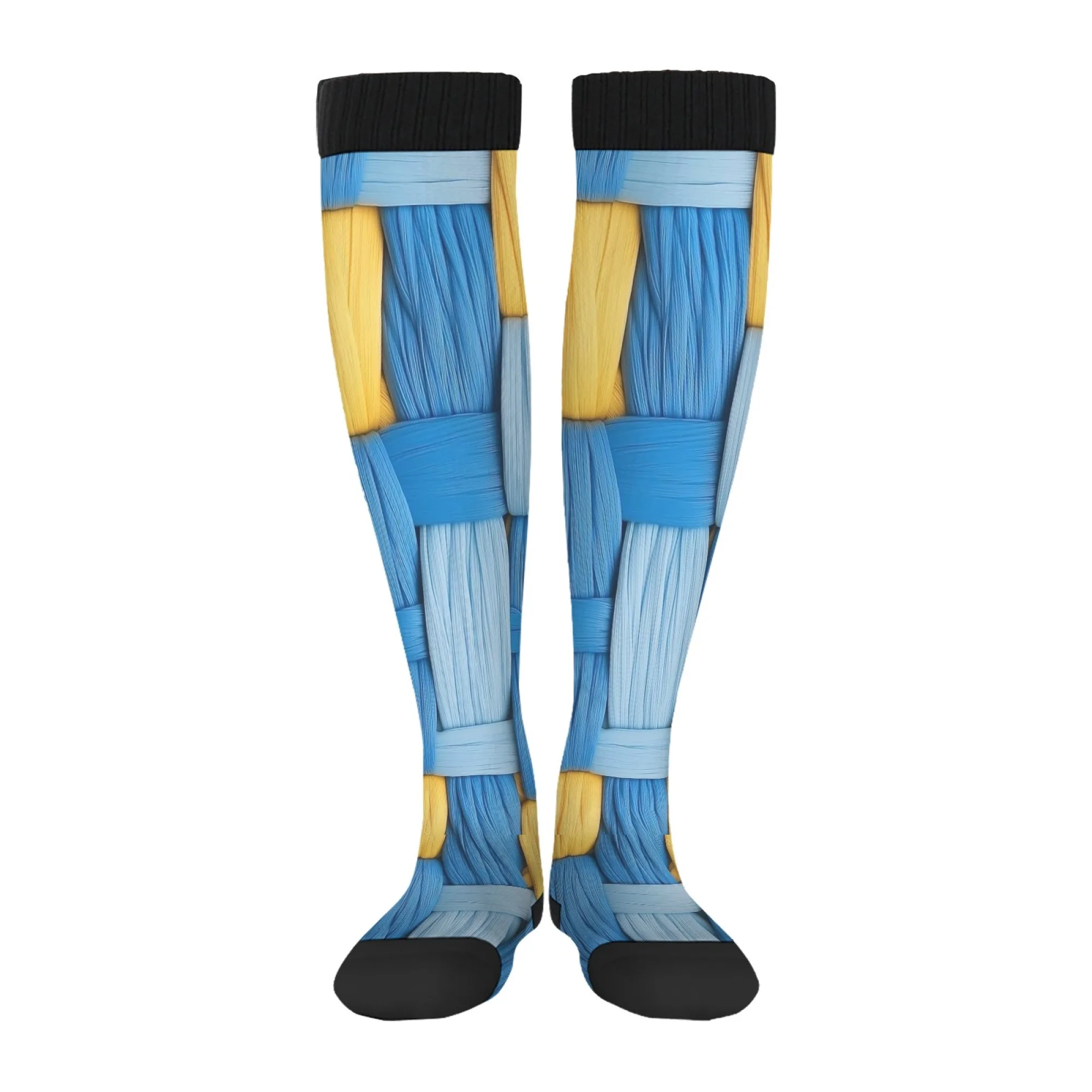 Тканые из нескольких цветов носки в стиле ретро, повседневные модные чулки, теплые дышащие нескользящие носки, подарок унисекс