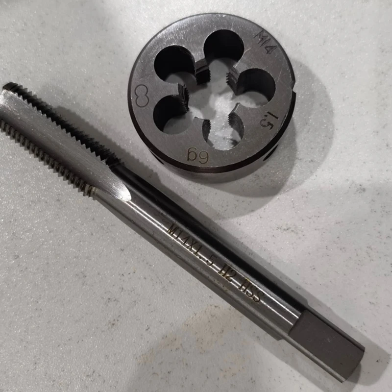 Metric Tap And Die Set, Machine Tap Die Set, As Shown Thread Tap And Round Thread Die