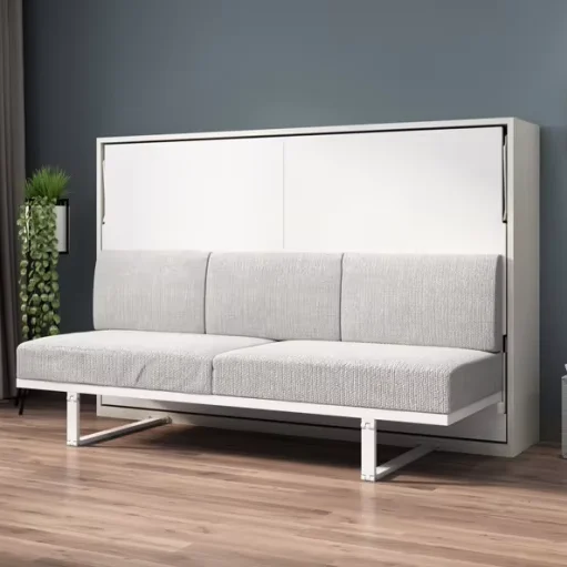 

Beds Horizontal Bedroom Furniture Space Saving Murphy Bed With Sofa Folding Wall Bed