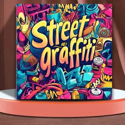 Ortak Grafiti Boyama Kitabı Yetişkin Resimli Kitap
