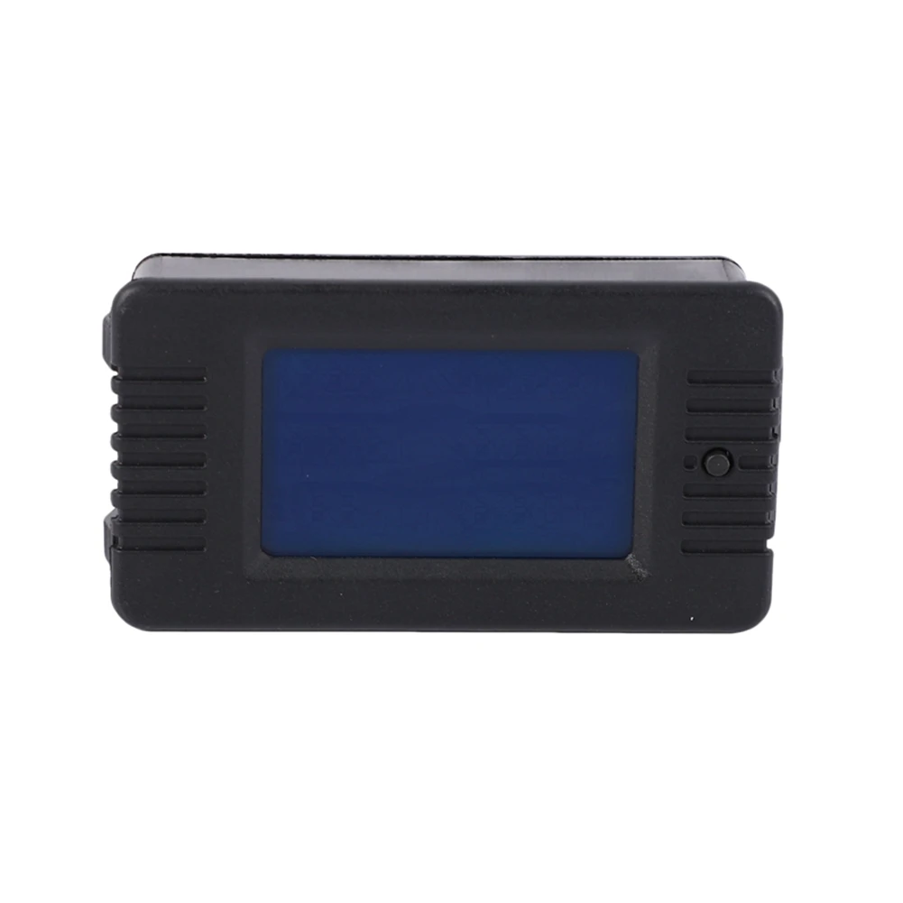 THIVN-2X Newest AC 6In1 220V 100A Single Phase Digital Panel Amp Volt Current Meter Watt Kwh Power Factor Meter With Coil CT