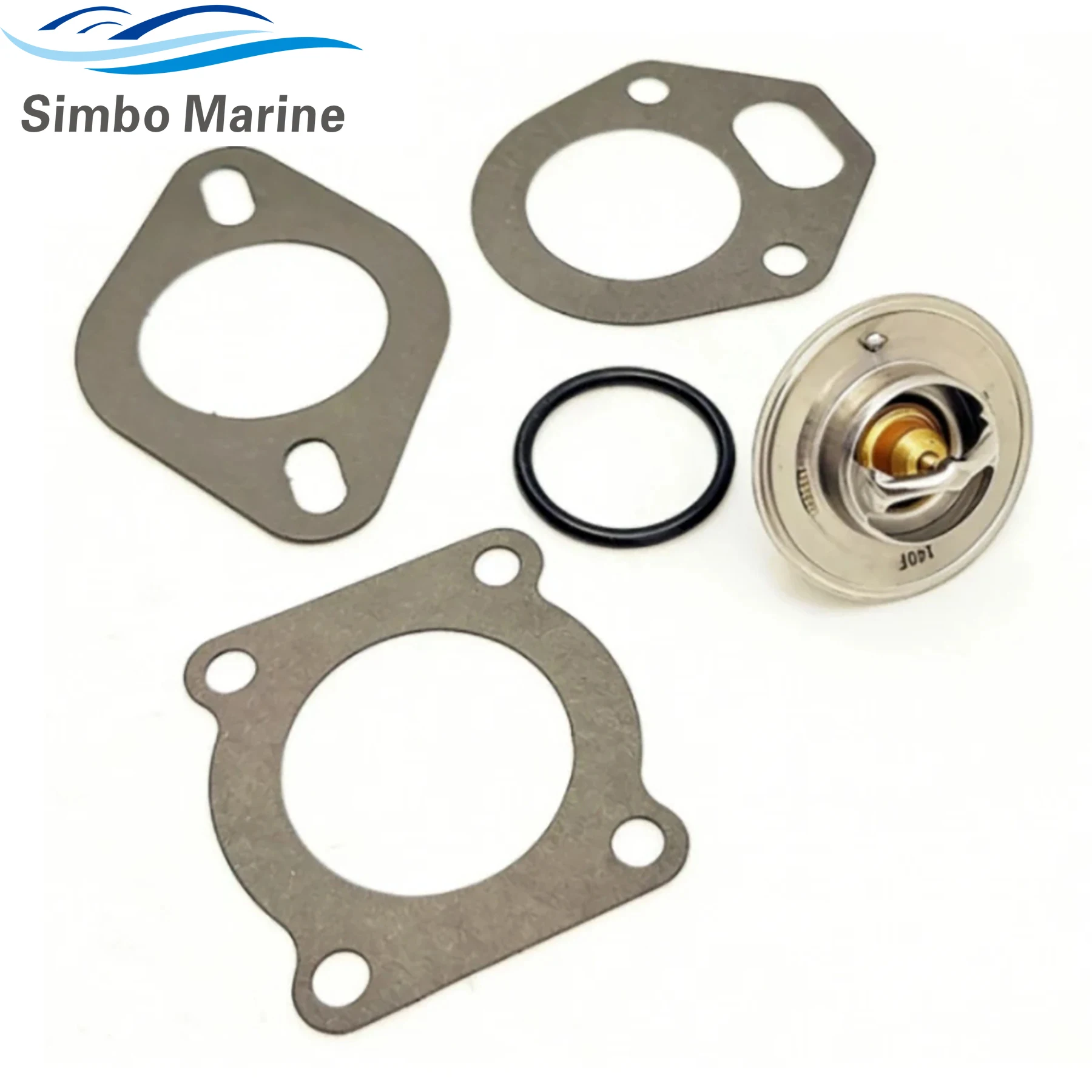 

Комплект термостатов 876305, совместимый с двигателями Volvo Penta Sterdrive AQ175 AQ190 AQ200 AQ205 430A 430B 431A, артикулы 875794, 424299, 18-3662