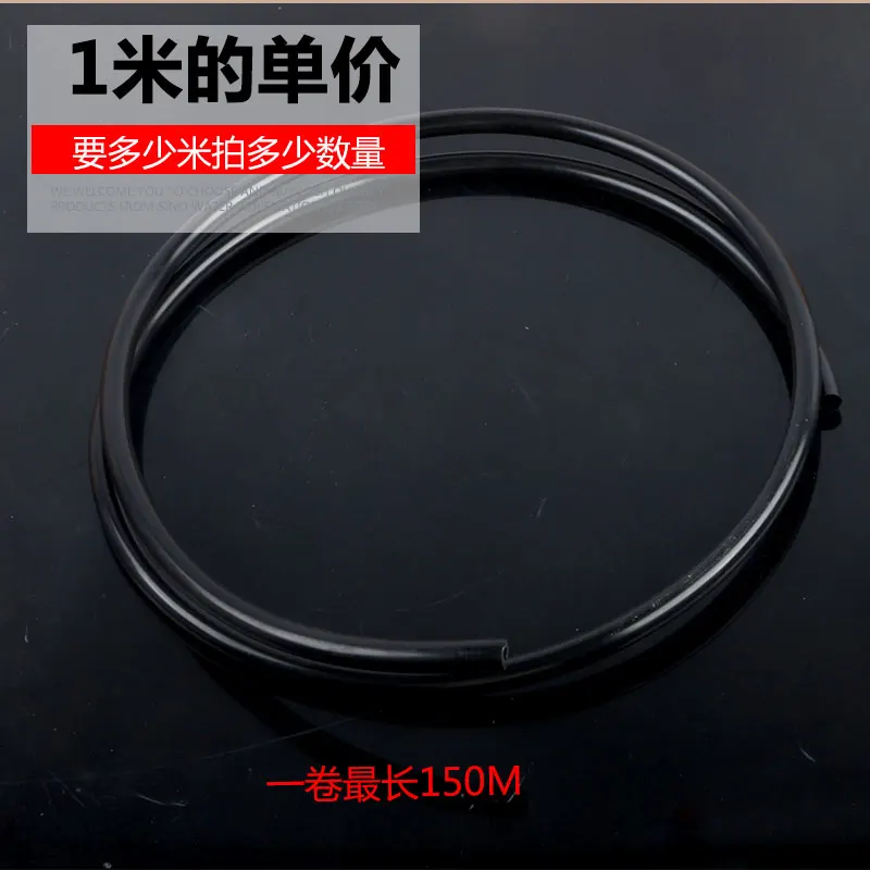 Water Purifier 3 Points Black Pe Pipe Water Supply Pipe 3 Points 9.5mm Dow Ts Food Grade Water Purifier 3/8 Water Pipe