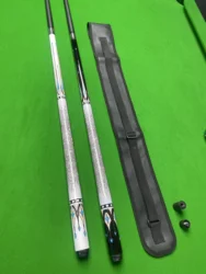 High tech carbon billiard cue head diameter 12.5mm