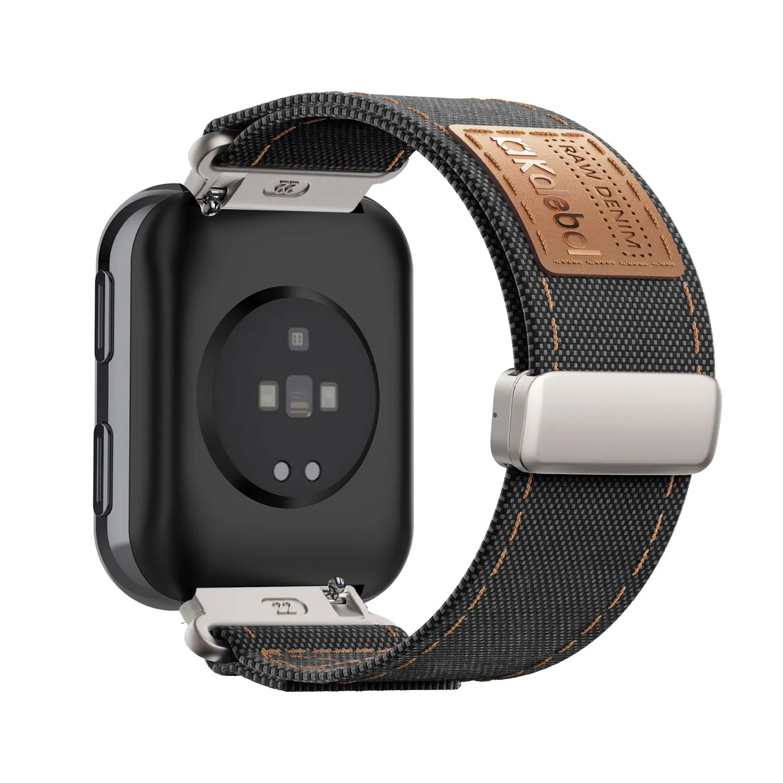 Magnetic Bands for Amazfit Bip 6 Band, Soft Lightweight Magnetic Canvas Strap