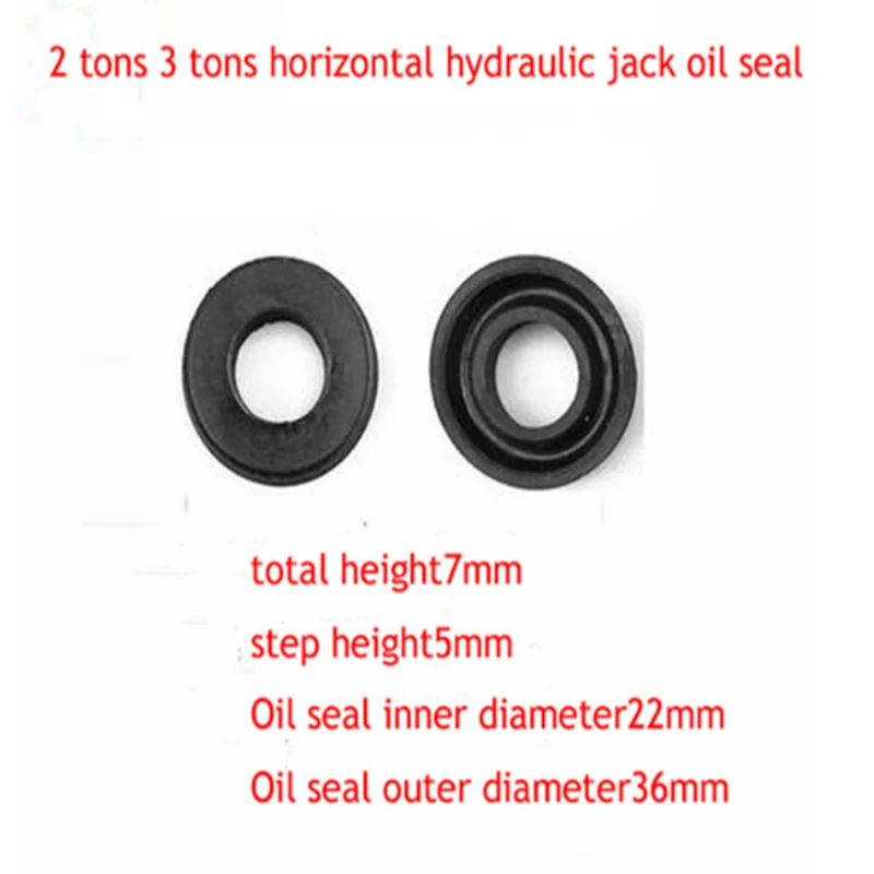 

2pc 2 Tons 3 Tons Horizontal Hydraulic Jack Accessories Oil Seal Sealing Ring Soft Rubber Oil Seal High Quality