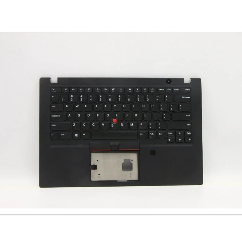 

New/Orig US English keyboard Palmrest Case Cover w/ Non Backlit for Lenovo T490s 02HM424 02HM460
