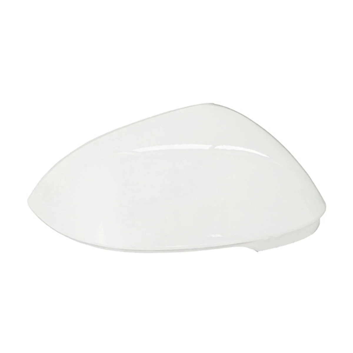 

5H0857538 Car White Rearview Side Glass Mirror Cover Trim Rear Mirror Covers Shell for VW Golf 8 MK8 2021 2022 Right