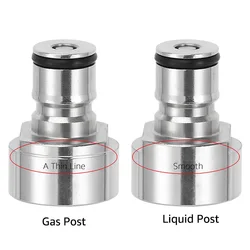 Ball Lock Conversion Post Cornelius Gas Liquid Type Ball Lock Post  Convert to Cornelius Ball Lock Keg