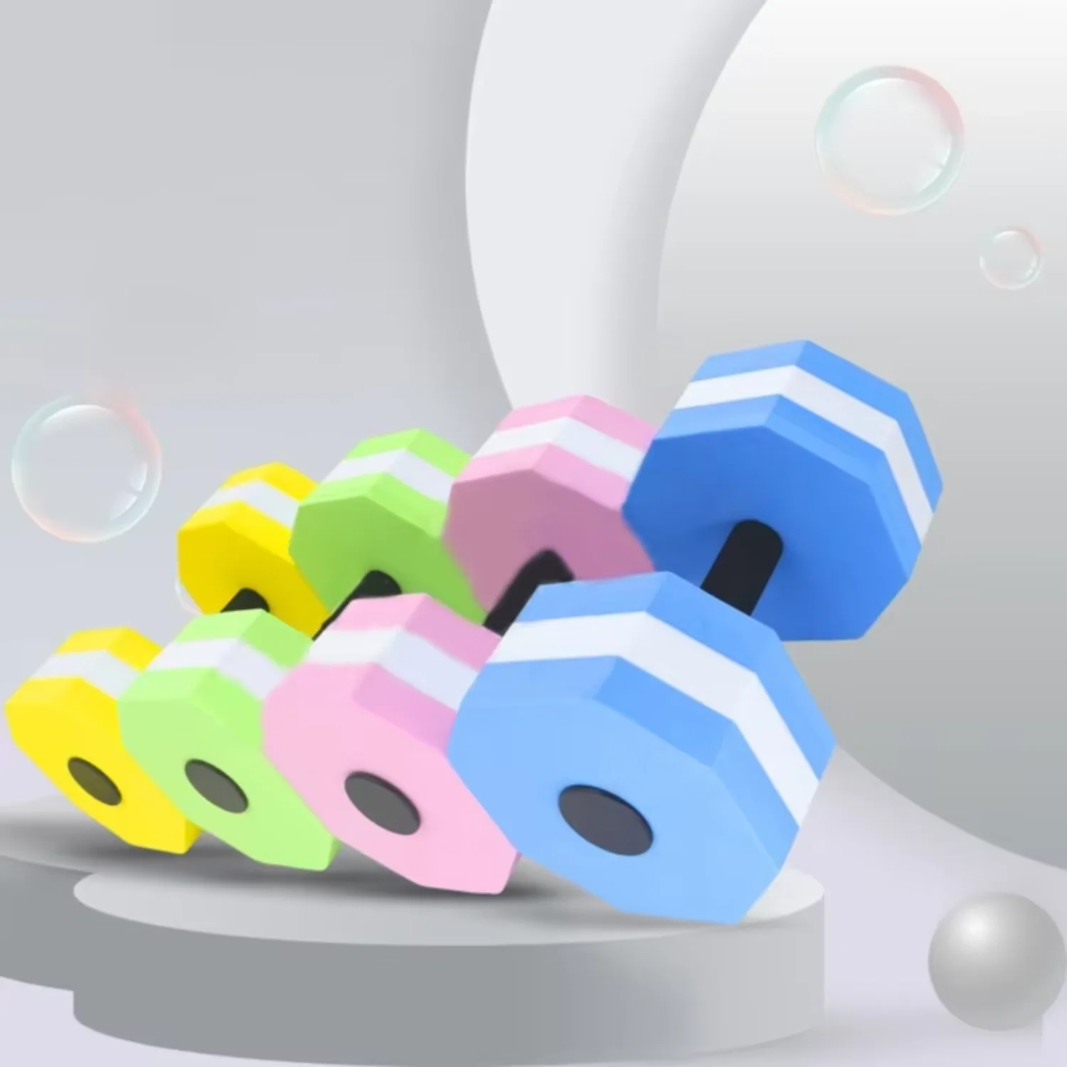 

Sports High-Density--Foam Dumbbell Aqua Fitness Barbell Water Aerobics