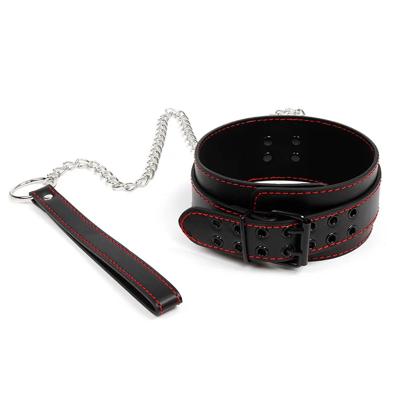 

Bdsm Bondage Restraints Collar Adult Games Flogger Bondage Restraint Neck Cuffs Fetish Collar Erotic Sex Toys for Women Men