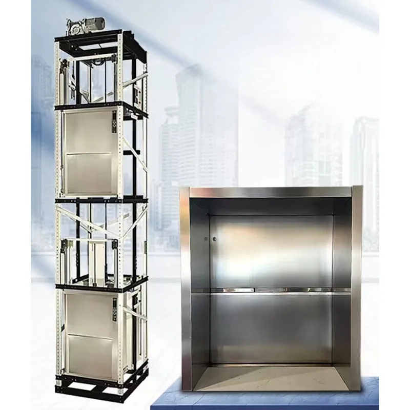 Intelligent small hotel restaurant food delivery elevator lift