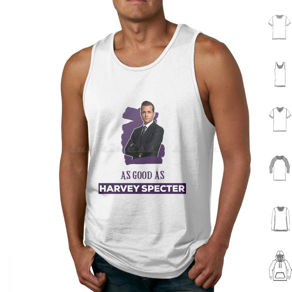 As Good As Harvey Specter Tank Tops Vest Sleeveless Harvey Specter Suits Harvey Mike Ross Specter Litt Rachel Zane
