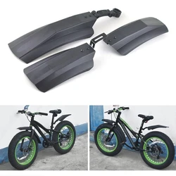 Frente bicicleta e guarda lama traseira, Mountain Bike Fenders, Fat Tire bicicleta Fender, 2 pcs