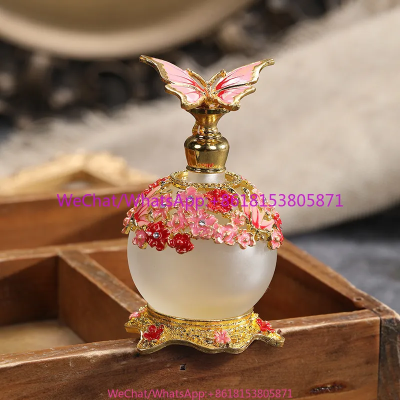 European luxury blackout perfume sub-packaging glass bottle 25ML