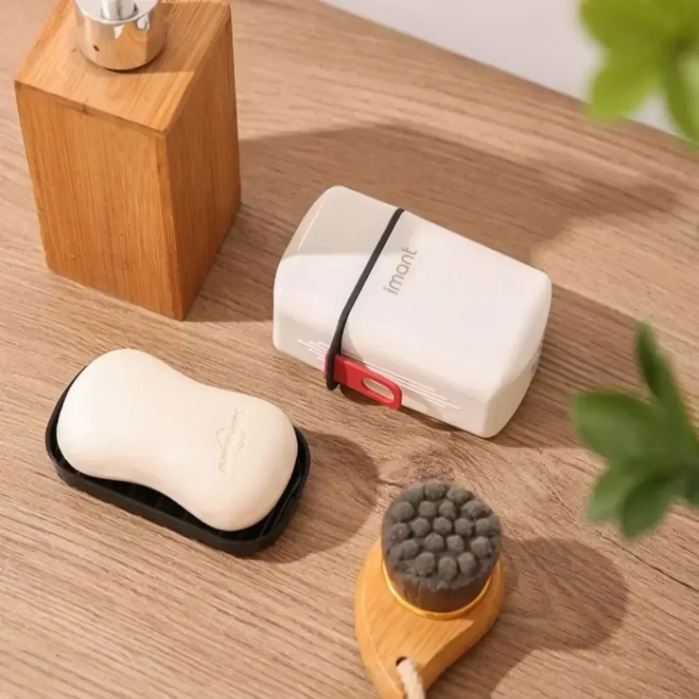 

Портативная водонепроницаемая мыльница Viaje Jabonera — пластиковый ящик для хранения с крышкой для путешествий, тренажерного зала и ванной комнаты