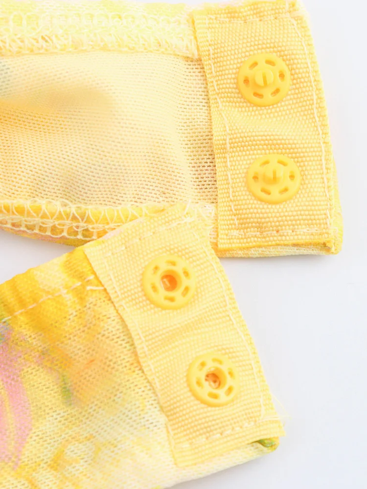 KAOPU ZA Women open back printed tulle fitted bodysuit vintage halter-neck snap-button female playsuits mujer