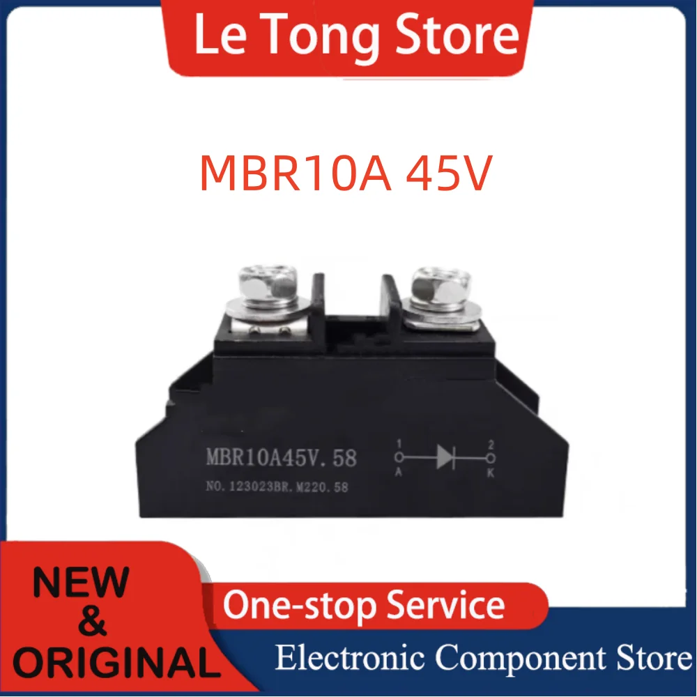 

Диод низкого напряжения MBR10A45V.58 низкомощный Шоттки 20A30A40A50A100A 45V100V