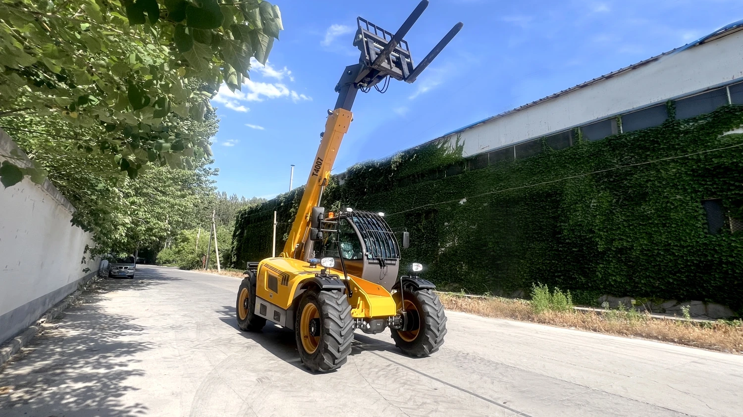 7m Telehandler Telescopic Handler Forklift 4 Ton Telehandler Optional Accessories