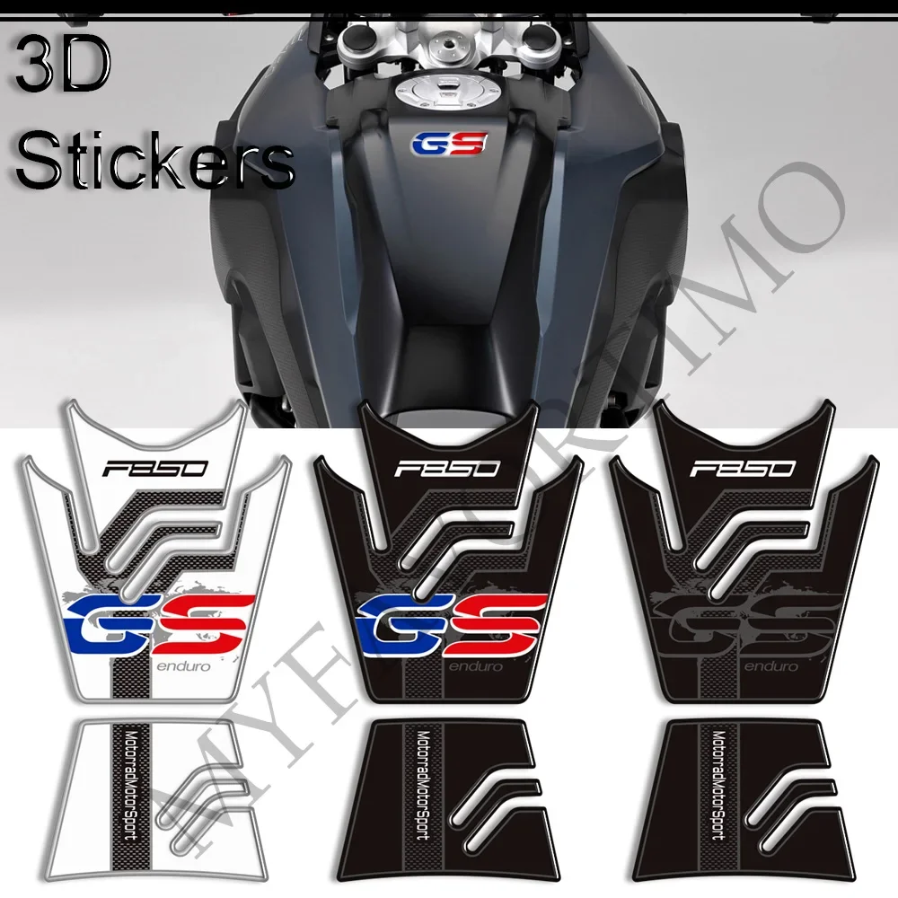 2019 2020 2021 2022 2023 Stickers Decals Protection Tank Pad Side Grips Gas Fuel Oil Kit Knee For BMW F850GS F 850 GS F850