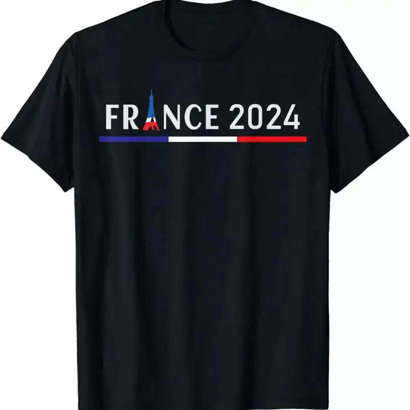 France 2024 Flag Summer Games In Its Capital Paris T Shirt