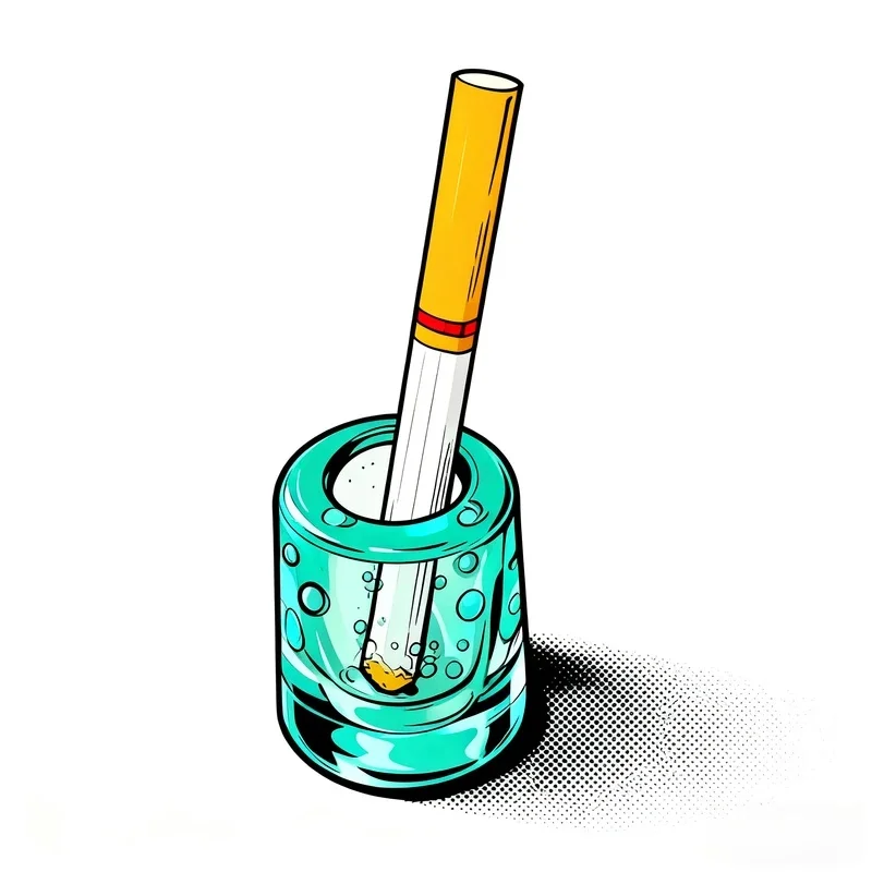 10s Extinguish Cigarette Pause Holder - No Damage To Cigarettes, Quit Smoking Assistant Save Cigarettes Tool