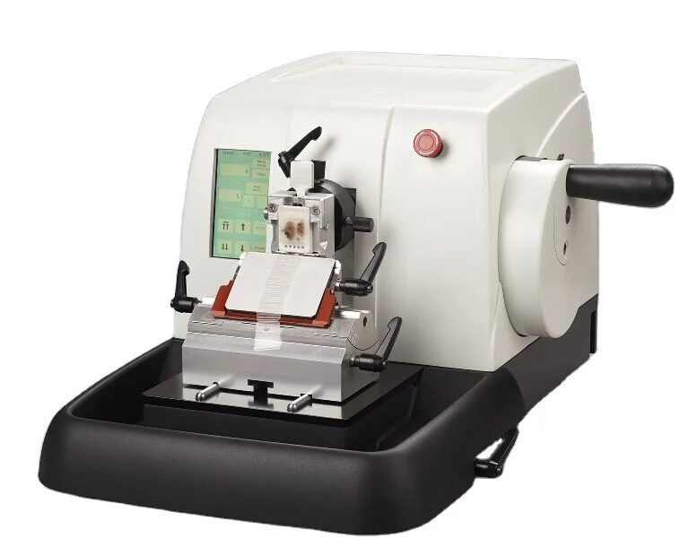 Biological tissue processor medical automatic rotary slicer promotional price