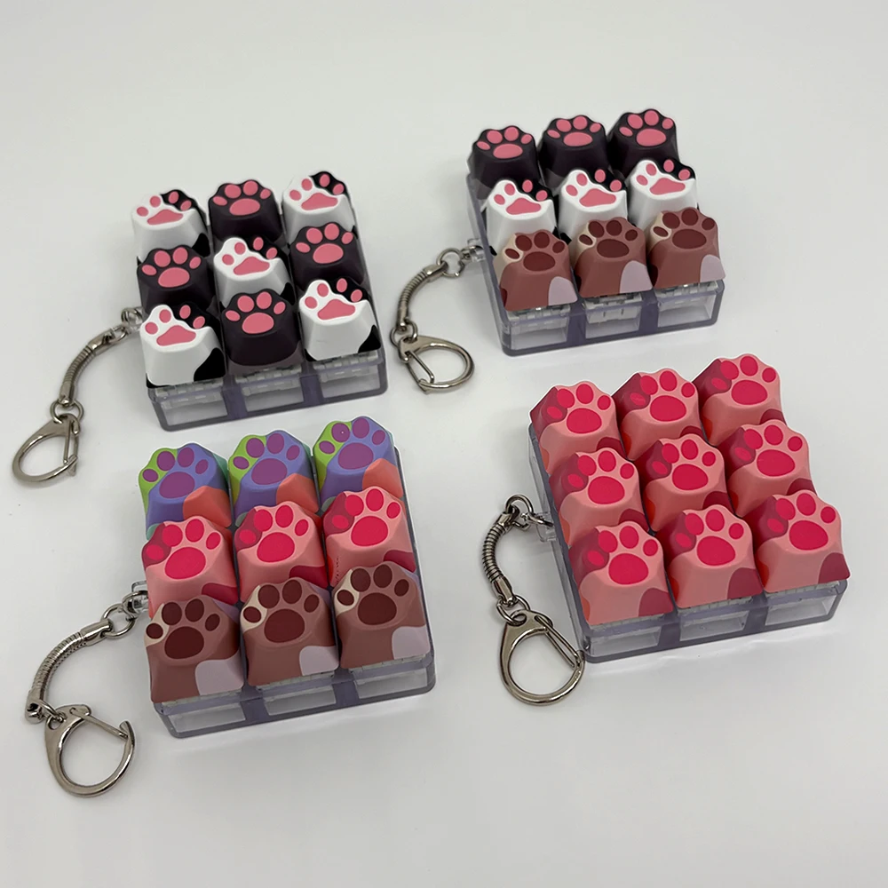 Image of Handy-Anhänger Neuheit langsamer Druck Pop Fidget Schlüsselanhänger Drücken Sie Fingerspitzenspielzeug Niedlicher Kawaii Schlüsselanhänger Tastatur Klopfen