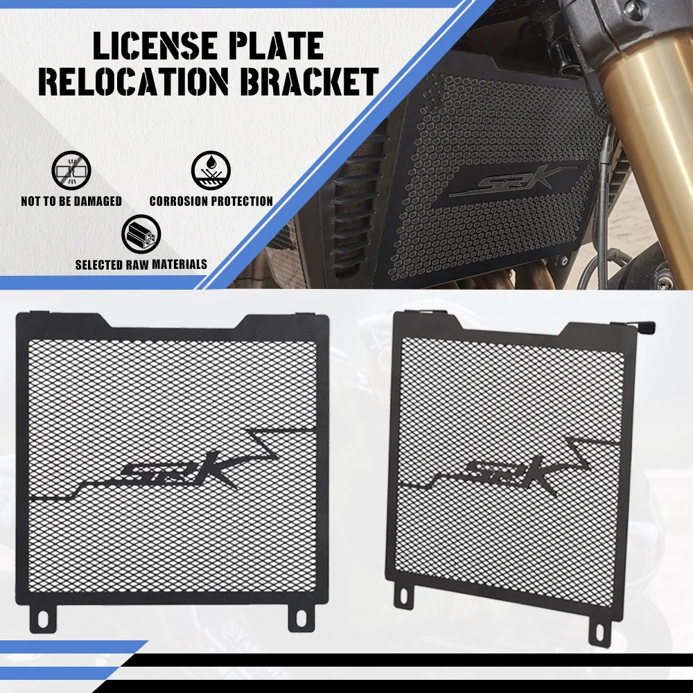 

Fit For QJmotor SRK350 SRK 350 SRK400 SRK 400 2024 Accessories Radiator Guard Grille Protection Cover Motorcycle Protector Grill