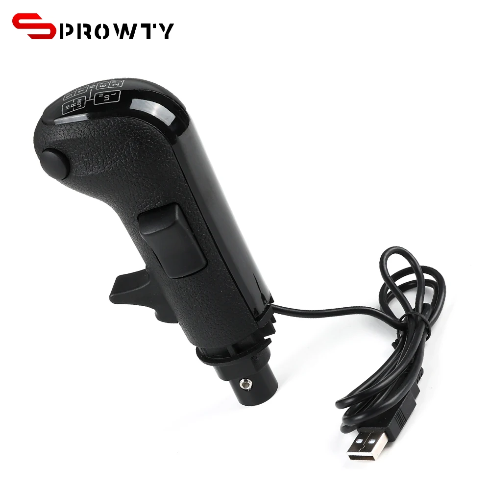 SPROWTY PC USB Truck Simulator Shifter لـ Logitech G29، G27، G25 المقود لـ ATS&ETS2 Euro Truck High Low Gear Simulator #4