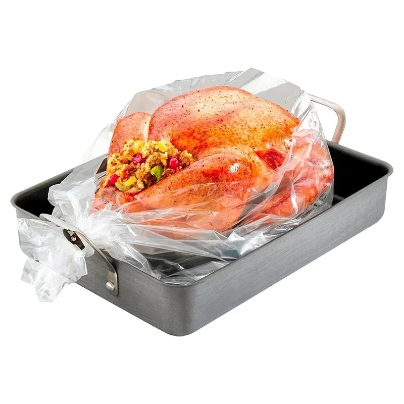 

customizable food grade free oven-safe 53x33cm 2000pcs large nylon cooking oven roasting bag for turkey meats