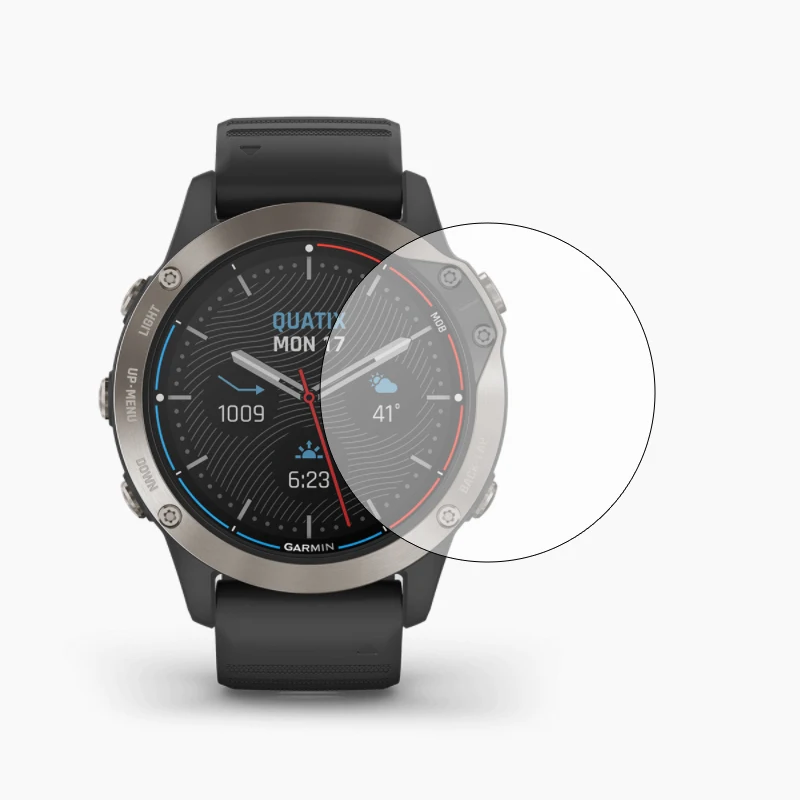5 pçs tpu macio smartwatch película protetora capa proteção para garmin quatix 6/6x47mm 51mm protetor de tela acessórios relógio