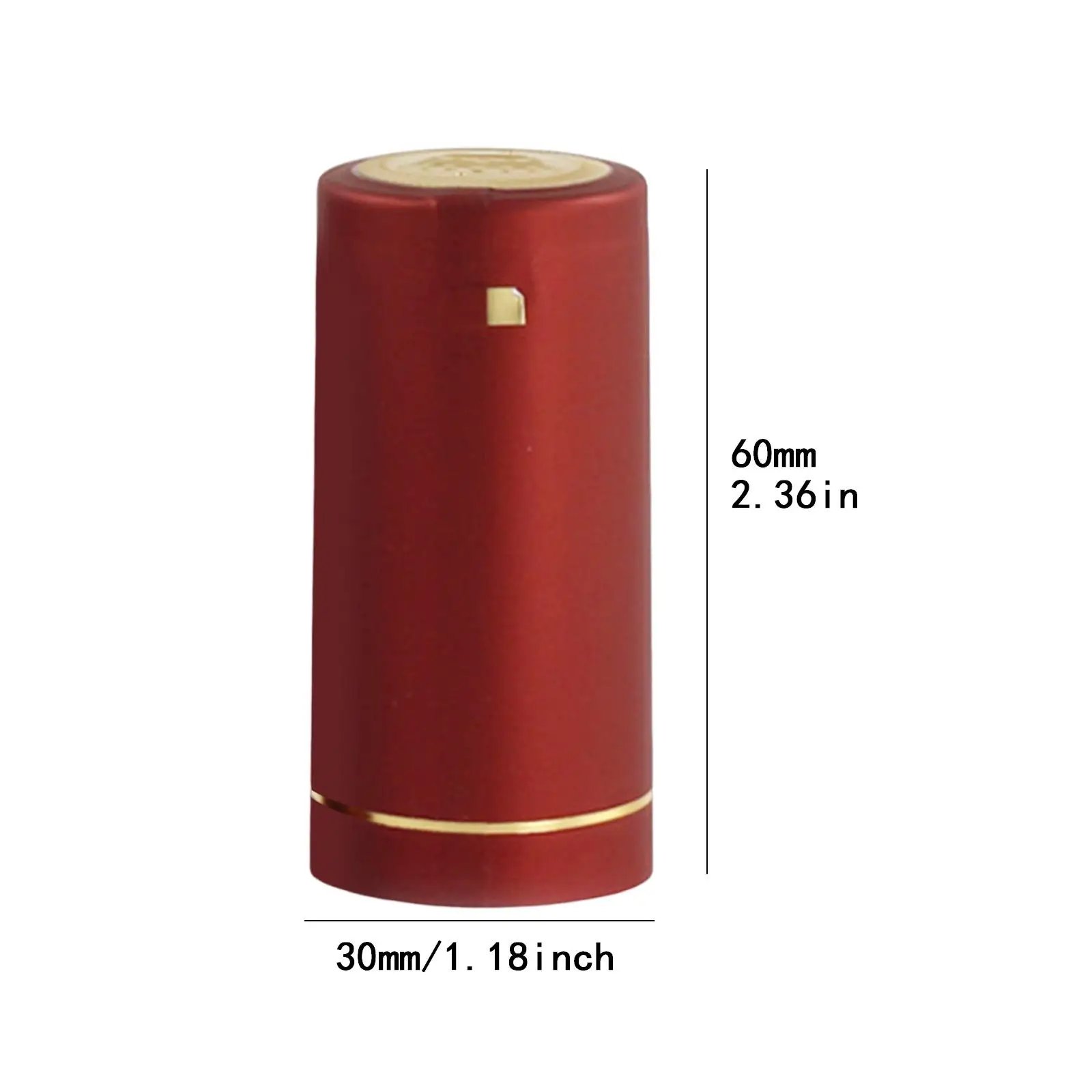 Wine Bottle Protection Capsules Shrink Wrap PVC Tear Tab Decorative Covers for Home Cellar Kitchen