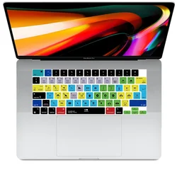 Shortcut Keyboard Cover EU For MacBookAir13”15”Pro14”16”2026-2021M5 M4 M3 M2 M1 Neo 13