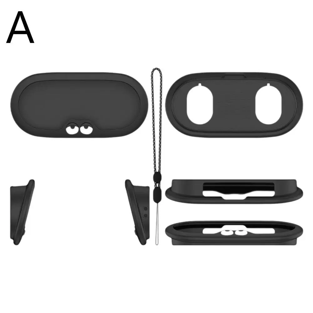 2 Color For Google Ty Streamer 4K Soft Silicone Protective Case Sleeve For Google TV Streamer 4K TV 2024 Shockproof Covers I5C0