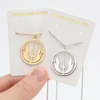 Star Wars Creative Pendant Chain Cartoon Clavicle Chain Cool Necklace Decoration Accessories Hot Fashion Birthday Gift
