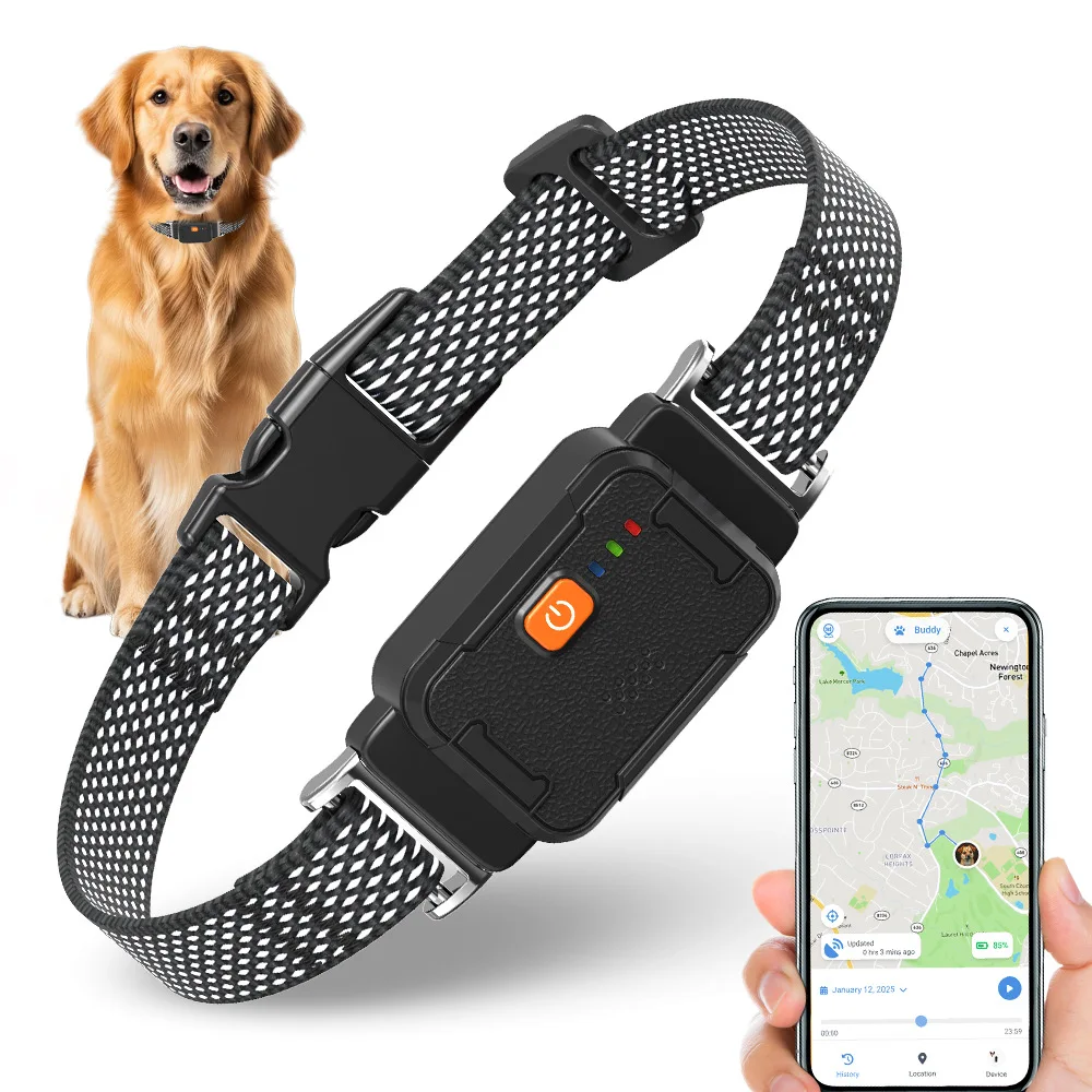 4G pet GPS tracker, tracking device, cat anti loss device, real-time positioning, action trajectory tracking, record checking view 5