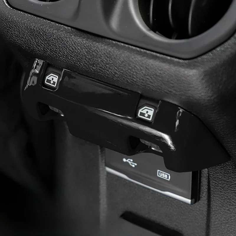 

Декоративные наклейки для интерьера Jeep Wrangler 2018-2024: модификация под Gladiator, накладка на подлокотник, задний кондиционер, трендовые аксессуары