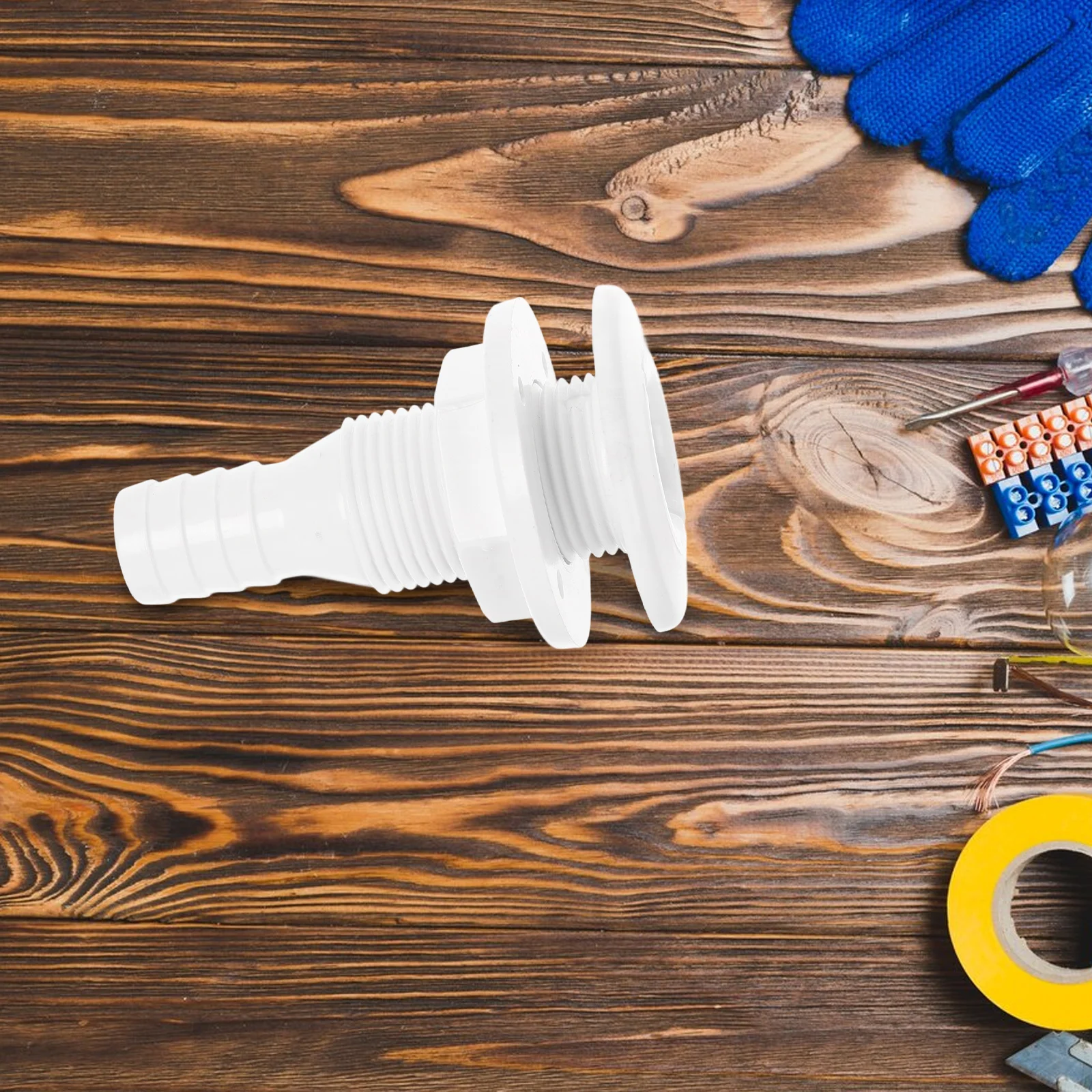 Bilge Drain Thruhull Outlet ABS Durable Yacht Effluent Speedboat Supplies Connector Sewer Hose Joint Boat Accessories Practical