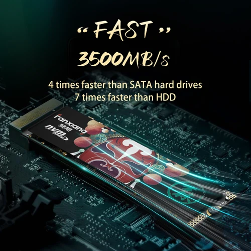 Imagen 2 del producto Fanxiang S500 Pro/S690/S790 M.2 SSD 4TB 2TB 1TB 512GB TLC disco duro M.2 NVMe SSD unidad interna de estado sólido para ordenador portátil de escritorio