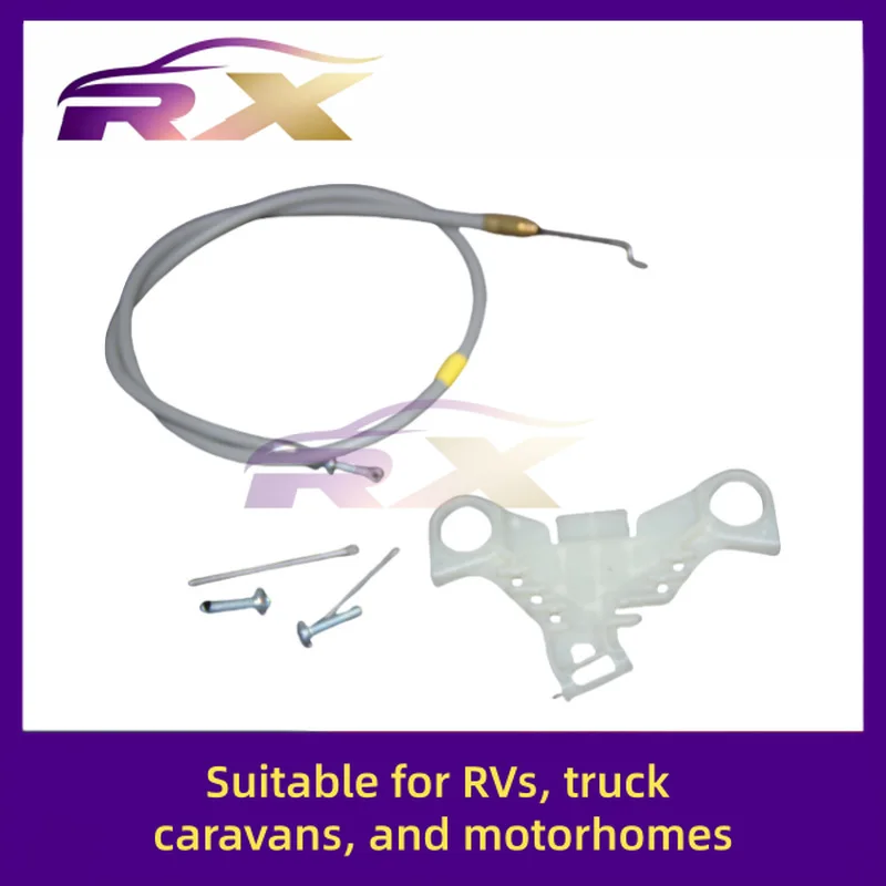 929527-430/L RVキャラバンモーターホームISRIシート右側ダンピング調整ケーブルアセンブリ付きフック付きソフト＆ハードスイッチ
