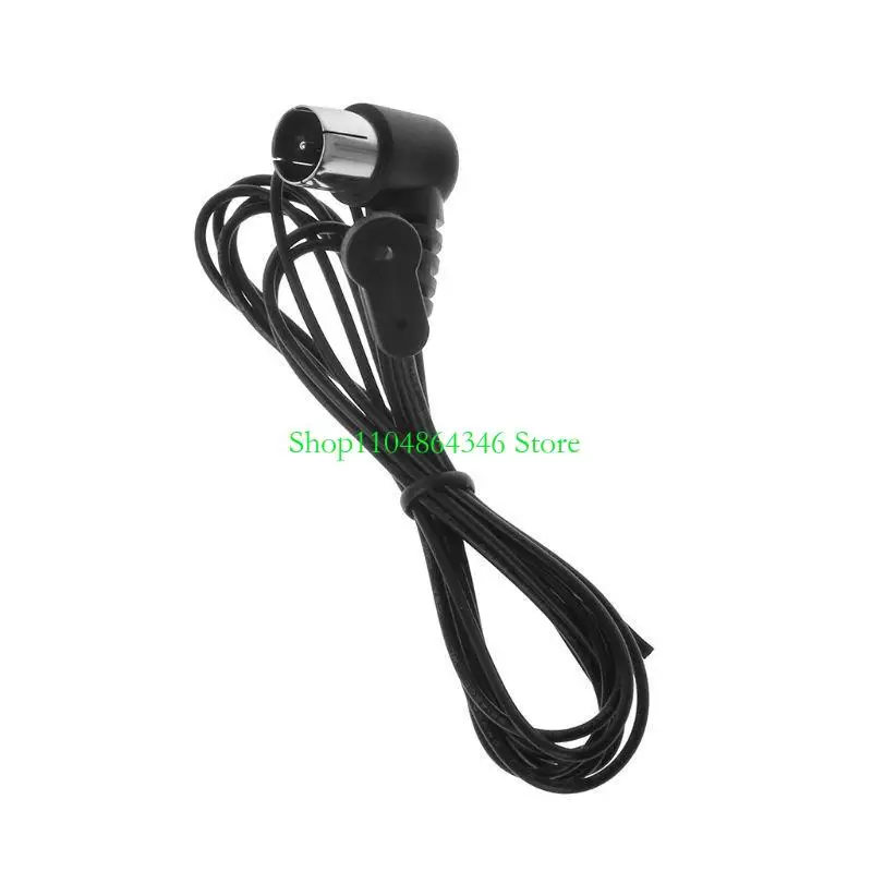 

FM Dipole Antenna 75 Ohm PAL Connector Radio Stereo Indoor for Home Theater Receiver HiFi AM/FM Antennas Accessories