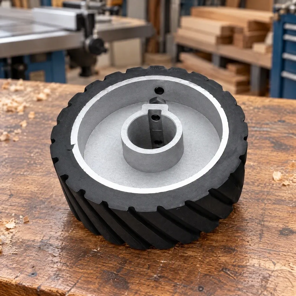 Planing Machine Feed Roller 120x30x50mm Four-Sided Pressure Wheel for Designed for Efficient Wood Feeding and Durability