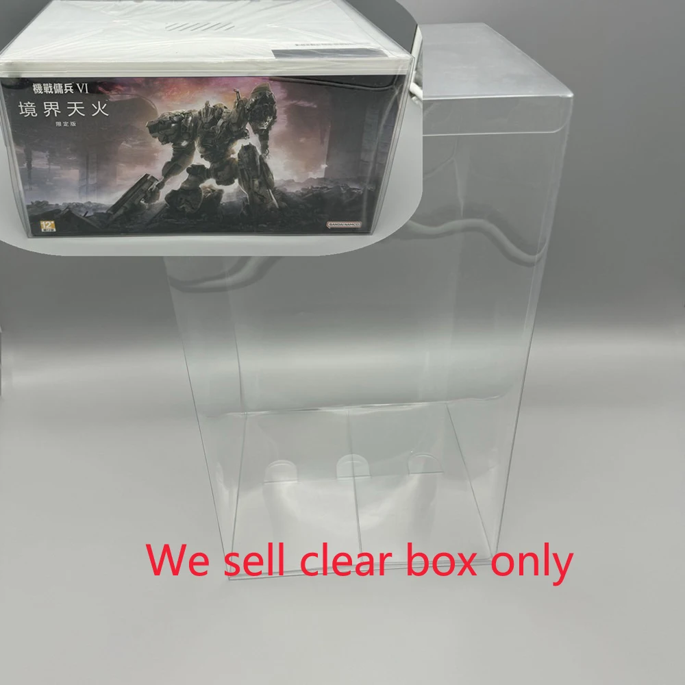 Transparent Clear box For PS5 For  ARMORED CORE VI FIRES OF RUBICON  HK Edition   Protector collection storage protective box