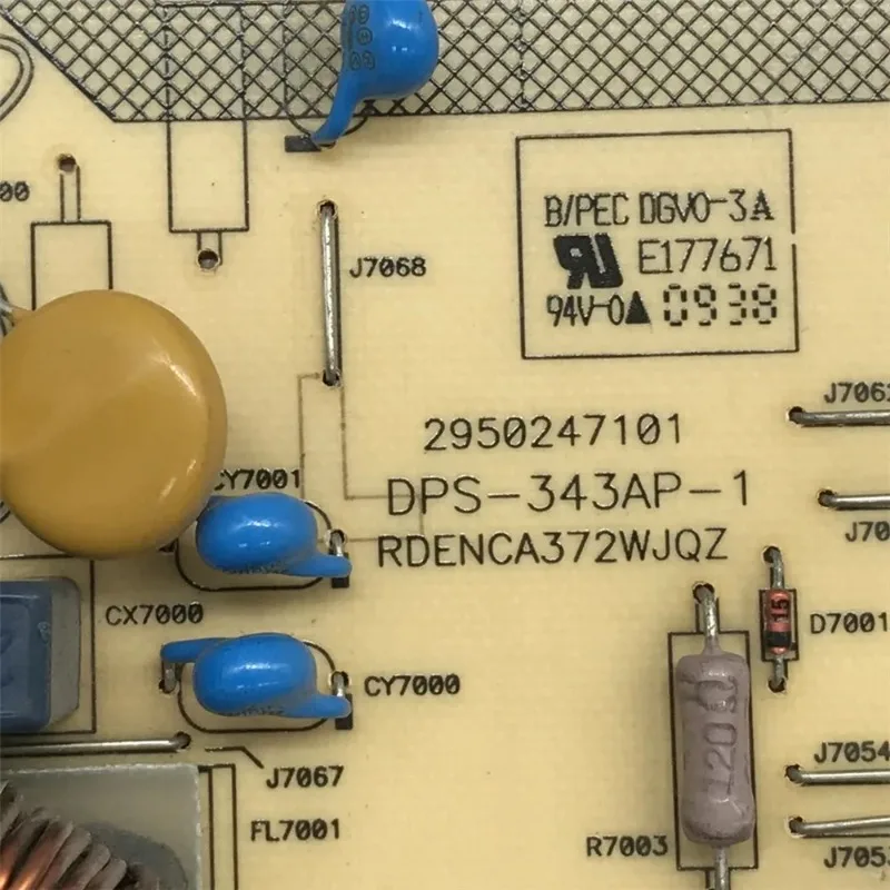 DPS-343AP-1 RDENCA372WJQZ Alimentatore originale Scheda di alimentazione TV DPS 343AP-1 RDENCA372WJQZ
