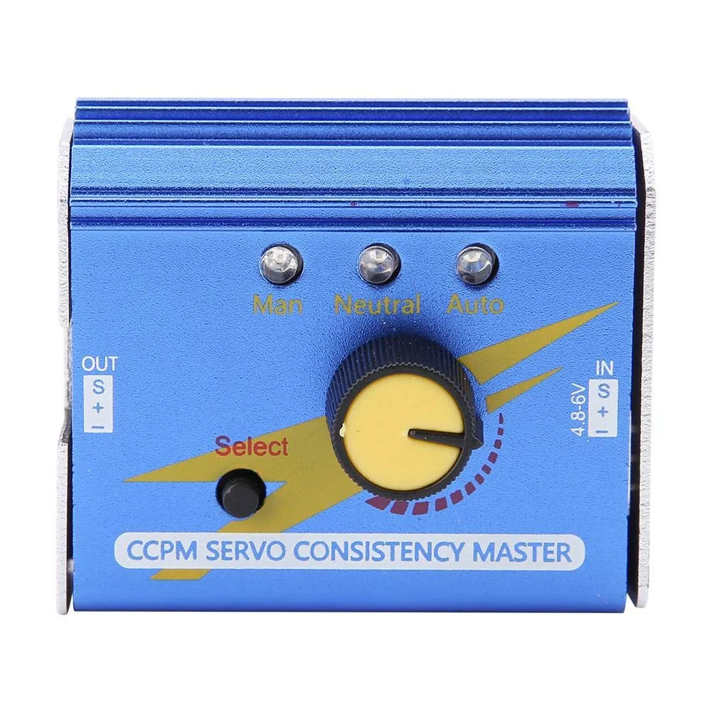 (A30I) Power Servo Tester 3CH ESC Multi CCPM Consistency Master Checker for RC Planes, Helicopters & Cars