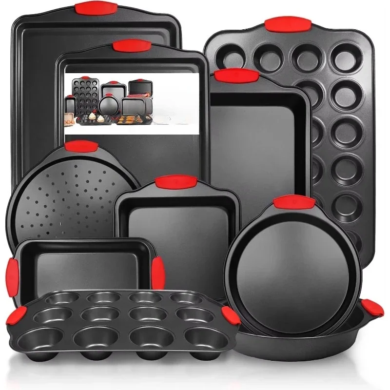Carbon Steel Non-stick Baking Pan Set Biscuit Pan Baking Pan
