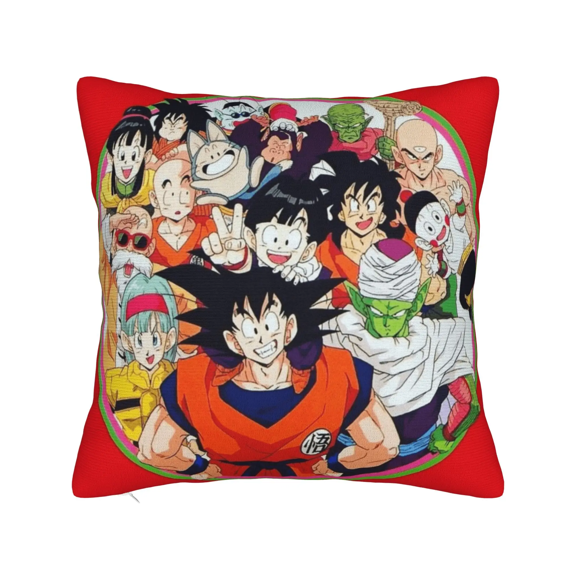 Pillow Case D-Dragon Anime Graphic  Pillow Cover For Sofa Car Home Decor Funny Pillowcases