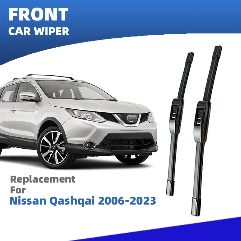

Щетки стеклоочистителя с левым рулем для Nissan Qashqai J10 J11 J12 2006-2023, аксессуары для ветрового стекла 2007 2009 2013 2014 2020